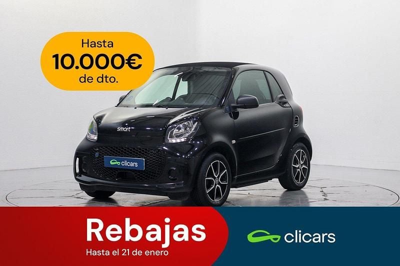 Negro Usado 2021 Smart ForTwo Electric Drive Coupe | 11.490 € (Buen precio) - Imagen 1/4