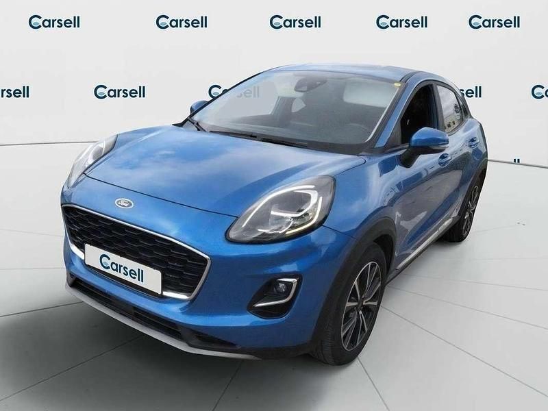 Azul Usado 2021 Ford Puma Titanium SUV | 18.200 € (Precio justo) - Imagen 1/4
