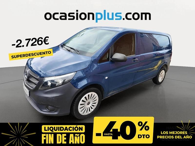 Azul Usado 2019 Mercedes Vito Van | 29.990 € - Imagen 1/4