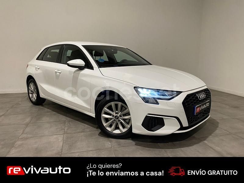 Usado Audi A3 116 CV (85 kW) 2021 Blanco Berlina