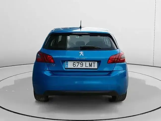 Usado Peugeot 308 Active 114 CV (83 kW) 2021 Azul Berlina