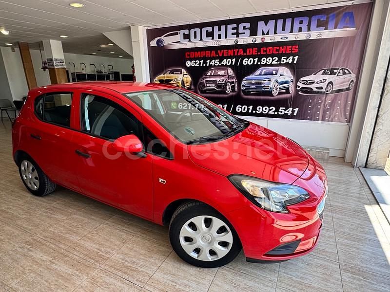 Usado Opel Corsa Selective 75 CV (55 kW) 2015 Granate Utilitario