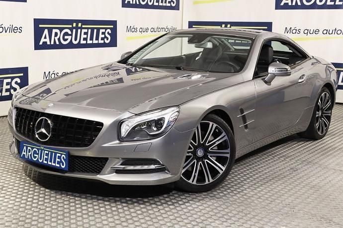 Usado Mercedes SL350 306 CV (225 kW) 2012 Gris Descapotable