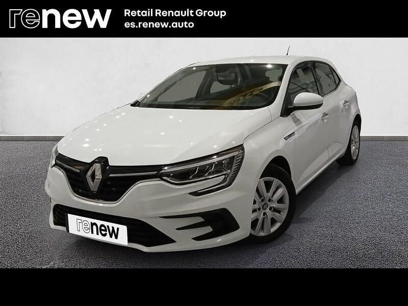 Blanco Usado 2021 Renault Mégane IV Intens Berlina | 15.490 € (Precio justo) - Imagen 1/4