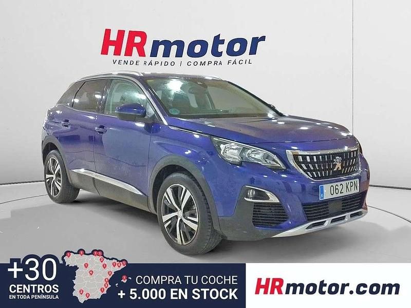 Azul Usado 2018 Peugeot 3008 Allure SUV | 11.790 € (Buen precio) - Imagen 1/4