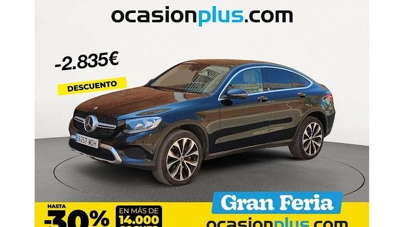 Negro Usado 2018 Mercedes GLC250 Coupe | 28.355 € (Super precio) - Imagen 1/4