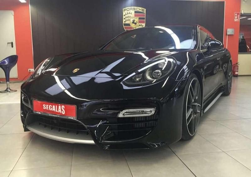 Usado Porsche Panamera Turbo S 570 CV (419 kW) 2015 Negro Utilitario