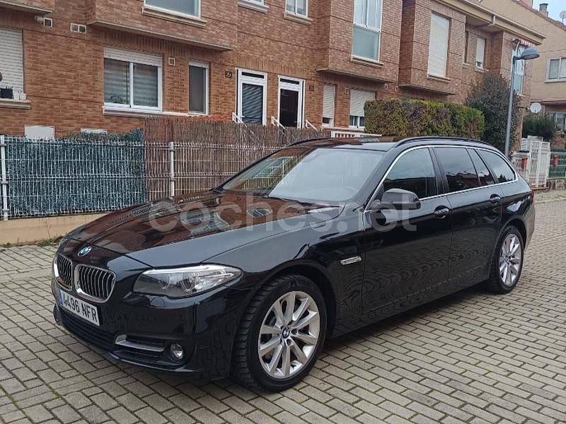 Usado BMW 525 Sport Line 218 CV (160 kW) 2014 Negro Familiar