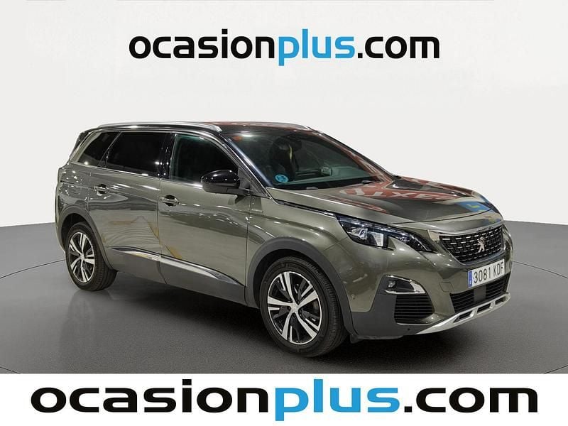 Usado Peugeot 5008 GT-line 150 CV (110 kW) 2017 Gris Monovolumen