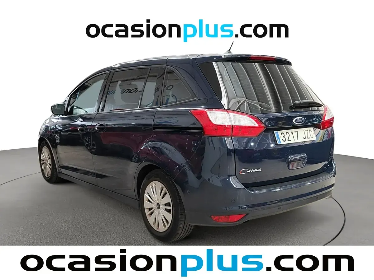 Usado Ford Grand C-Max Trend+ 120 CV (88 kW) 2017 Azul Monovolumen