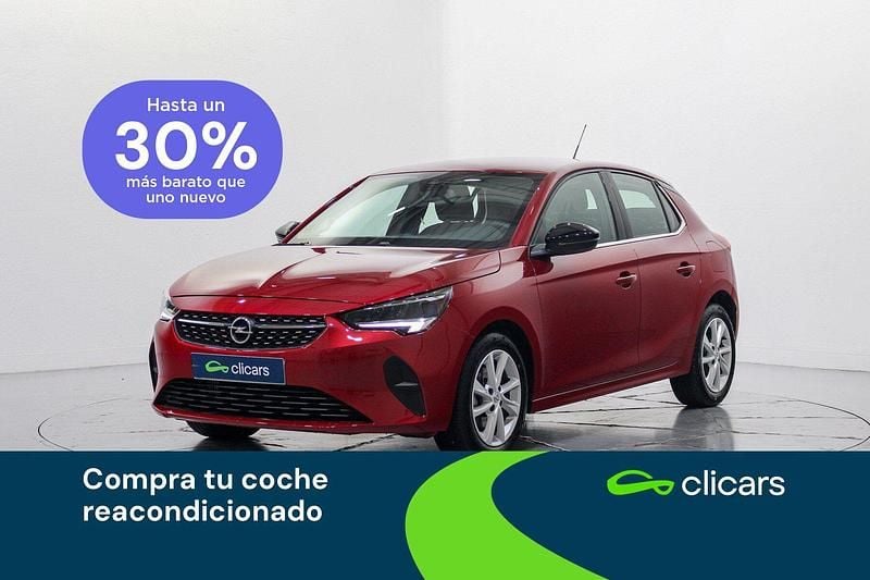 Rojo Usado 2023 Opel Corsa Elegance Berlina | 12.490 € (Precio justo) - Imagen 1/4