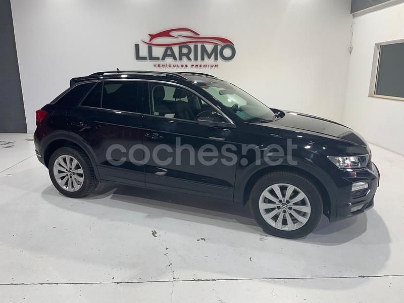 Negro Usado 2021 VW T-Roc Sportline SUV | 22.900 € (Precio justo) - Imagen 1/4