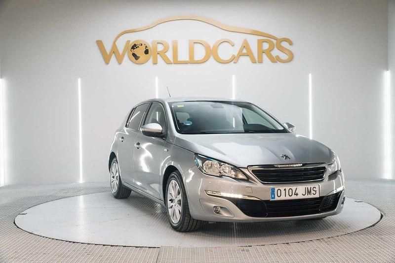 Usado Peugeot 308 Style 110 CV (80 kW) 2016 Gris Utilitario