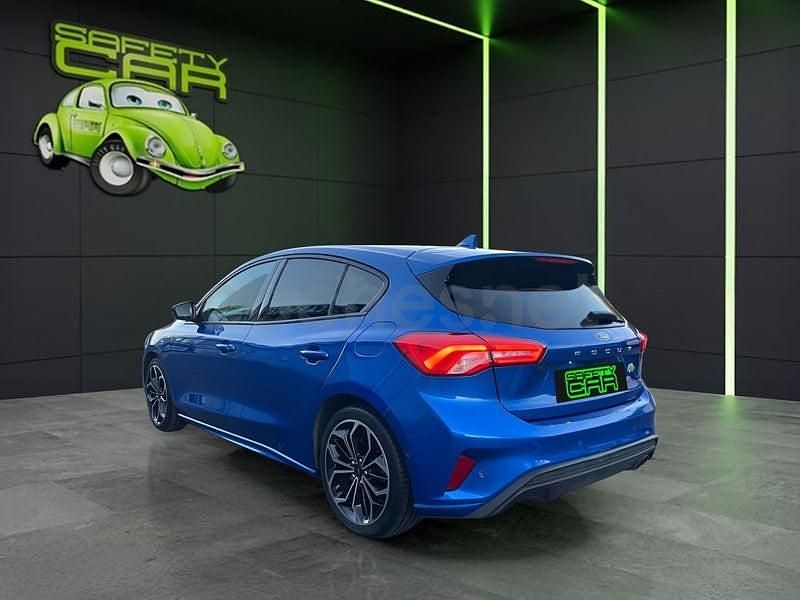 Usado Ford Focus ST-Line 125 CV (91 kW) 2020 Azul Berlina