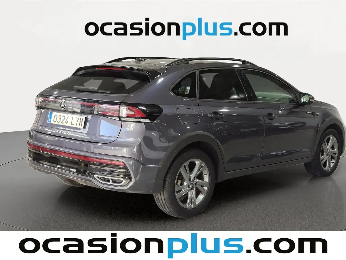 Usado VW Taigo R-line 110 CV (80 kW) 2022 Gris SUV