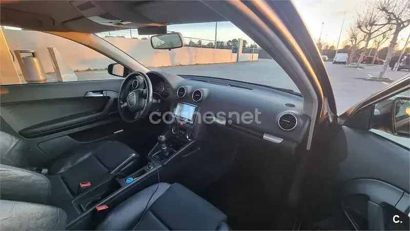 Usado Audi A3 S-Line 105 CV (77 kW) 2007 Gris / plata Utilitario
