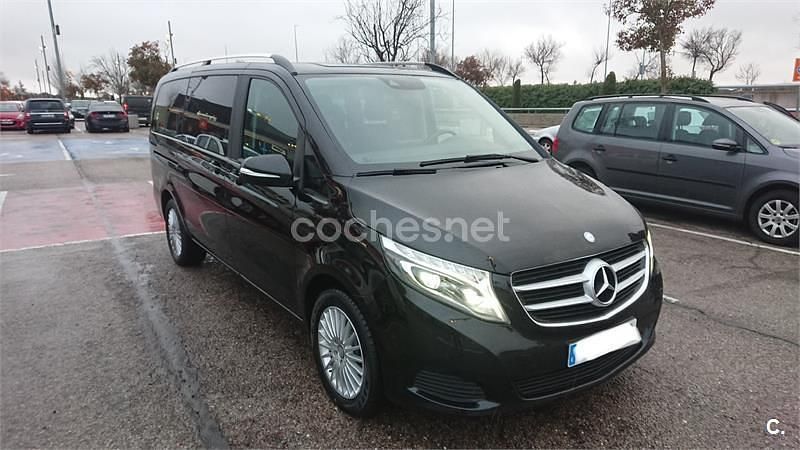Usado Mercedes V220 163 CV (119 kW) 2015 Negro Monovolumen