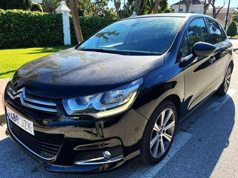 Usado Citroën C4 PureTech 110 CV (80 kW) 2017 Negro Berlina