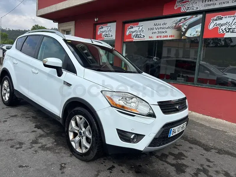 Brugt Ford Kuga Titanium 140 HK (102 kW) 2011 Hvid SUV
