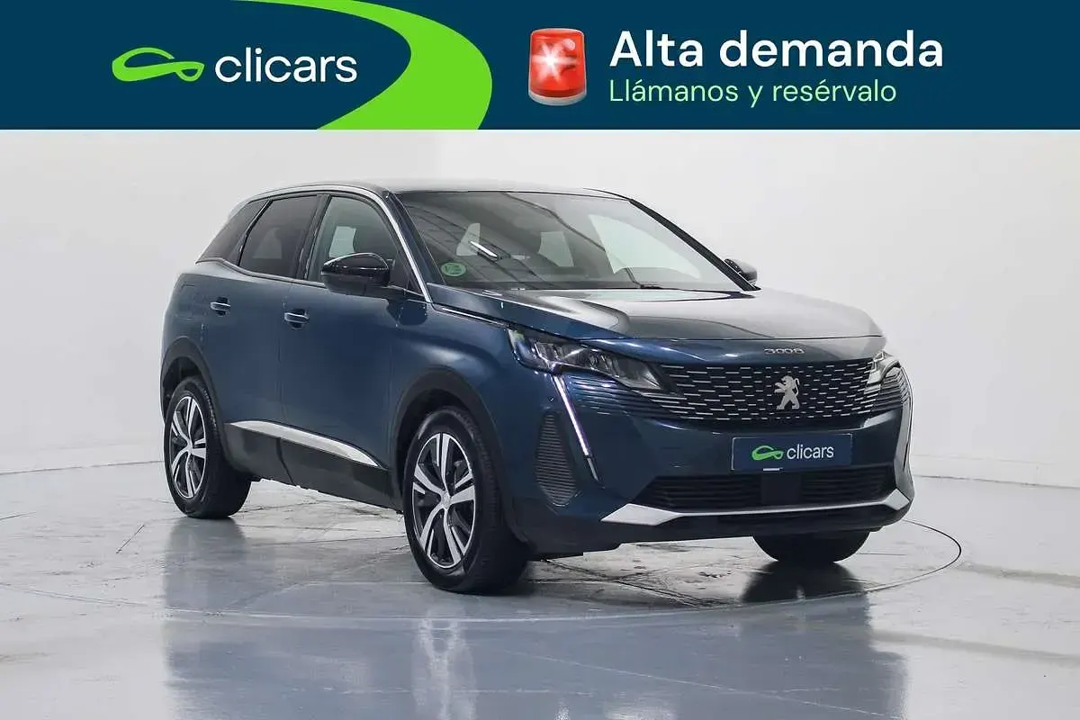 Usado Peugeot 3008 Allure 131 CV (96 kW) 2023 Azul SUV