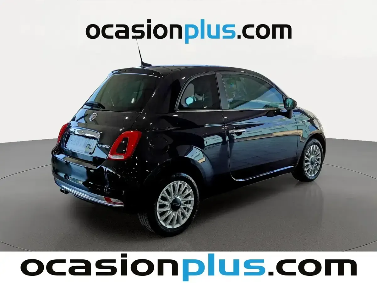 Usado Fiat 500 Club 70 CV (51 kW) 2023 Negro Utilitario