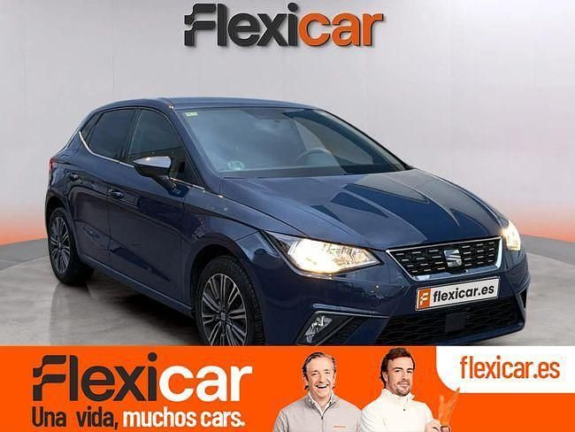 Usado Seat Ibiza Reference 95 CV (69 kW) 2018 Azul Berlina