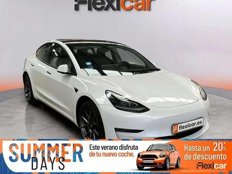 Blanco Usado 2021 Tesla Model 3 Berlina | 29.990 € (Precio justo) - Imagen 1/4