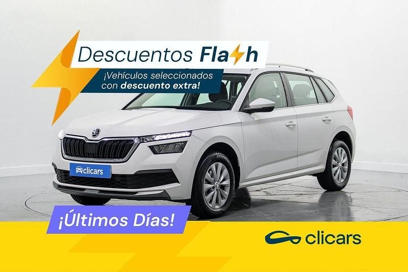 Blanco Usado 2021 Skoda Kamiq Ambition SUV | 16.490 € (Precio justo) - Imagen 1/4