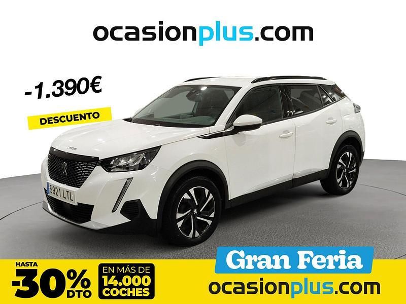 Blanco Usado 2021 Peugeot 2008 Allure SUV | 15.300 € (Precio justo) - Imagen 1/4