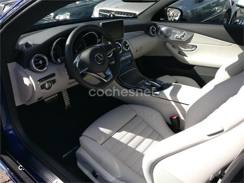 Usado Mercedes C300 245 CV (180 kW) 2018 Azul Coupe