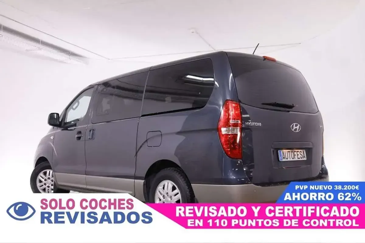 Usado Hyundai H-1 136 CV (100 kW) 2016 Negro Monovolumen