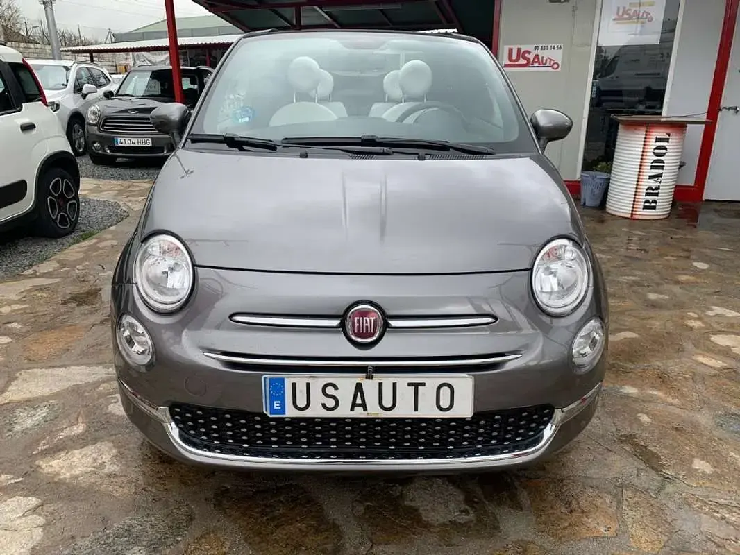Usado Fiat 500C Dolcevita 71 CV (52 kW) 2022 Marrón Descapotable