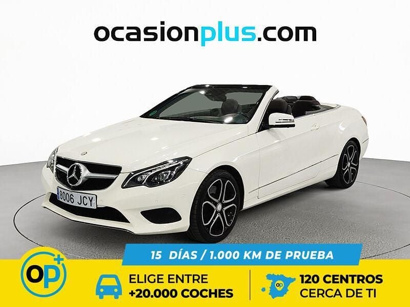 Blanco Usado 2015 Mercedes E400 Descapotable | 33.500 € - Imagen 1/4