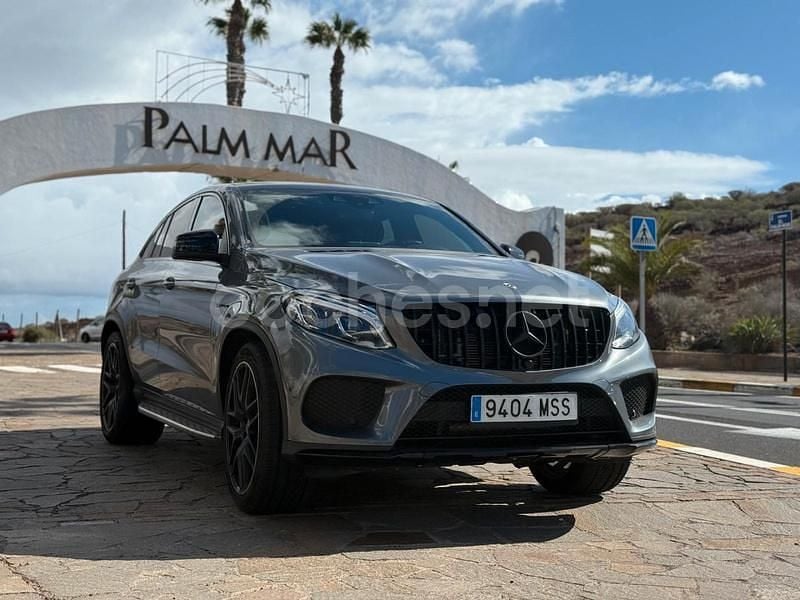 Usado Mercedes GLE63 AMG 585 CV (430 kW) 2018 Gris / plata Coupe