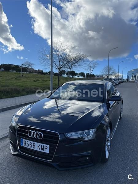 Azul Usado 2016 Audi A5 Sportback Advanced Berlina | 17.500 € (Buen precio) - Imagen 1/1