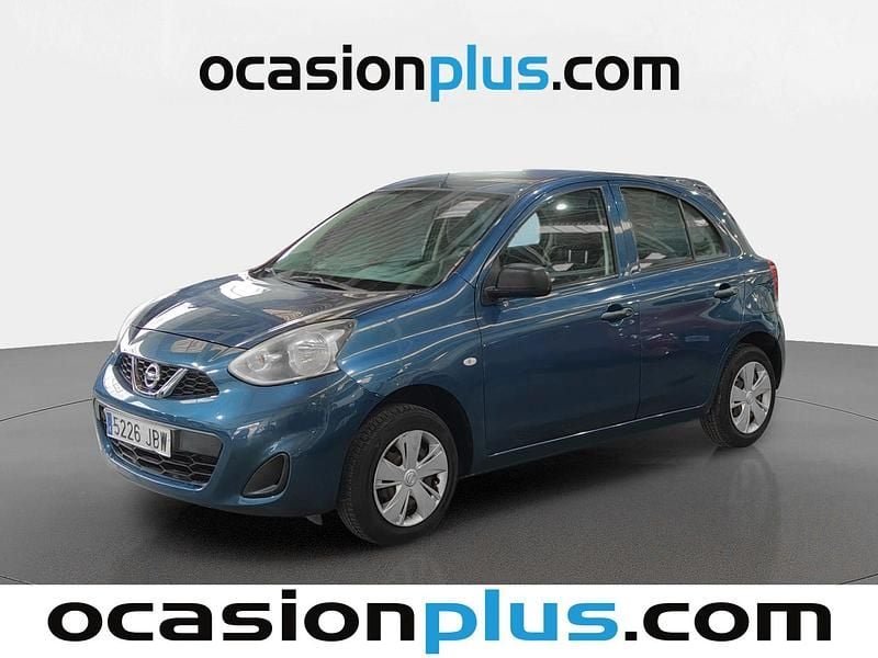 Azul Usado 2014 Nissan Micra Visia Utilitario | 8300 € (Precio justo) - Imagen 1/4