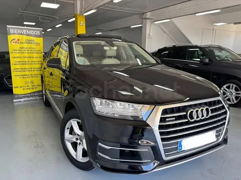 Usado Audi Q7 Design 272 CV (200 kW) 2016 Negro SUV