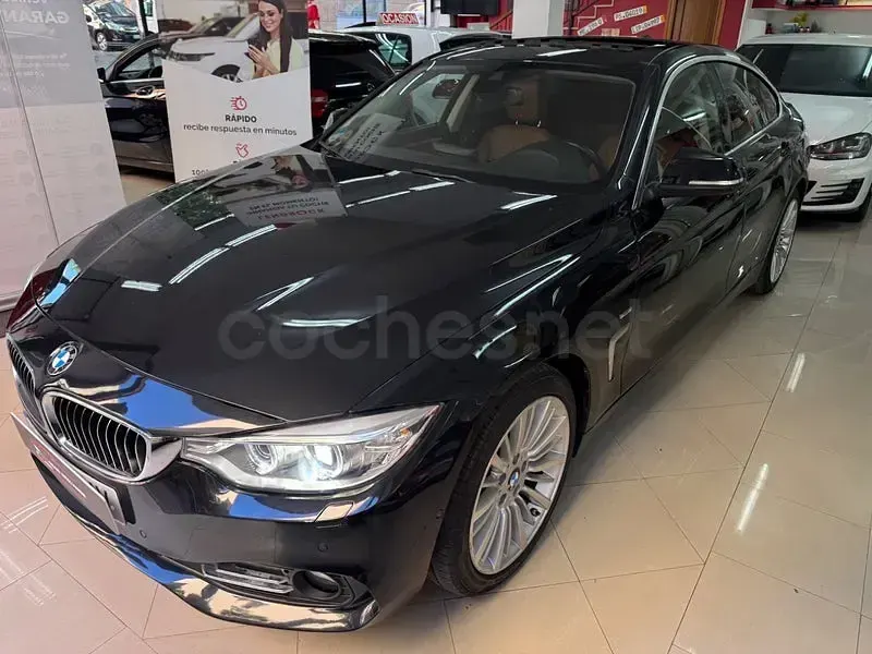 Usado BMW 420 190 CV (139 kW) 2015 Negro Coupe