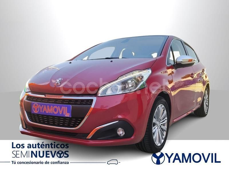 Rojo Usado 2017 Peugeot 208 Allure Utilitario | 9750 € (Precio justo) - Imagen 1/4