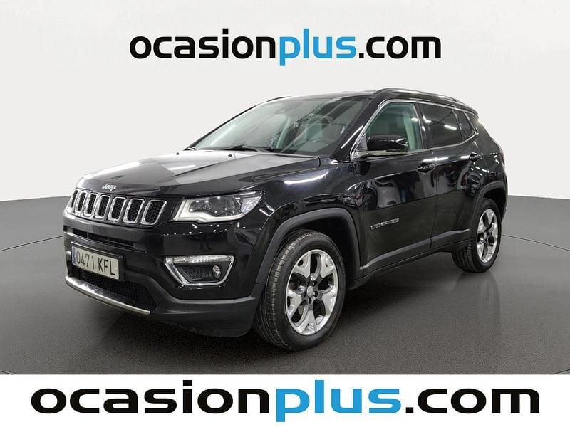 Negro Usado 2017 Jeep Compass Limited SUV | 16.250 € (Buen precio) - Imagen 1/4