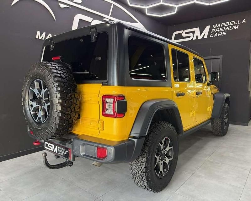 Usado Jeep Wrangler Unlimited Rubicon 270 CV (198 kW) 2019 Amarillo SUV