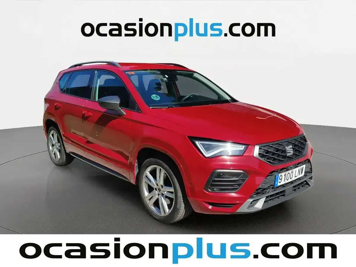 Usado Seat Ateca FR 150 CV (110 kW) 2021 Rojo SUV