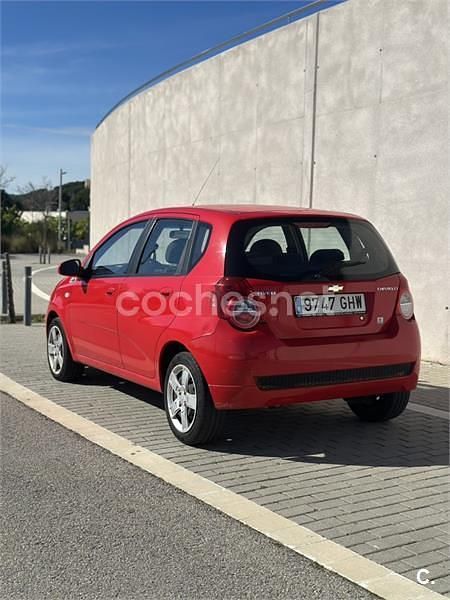 Usado Chevrolet Aveo LS 84 CV (61 kW) 2008 Rojo Berlina