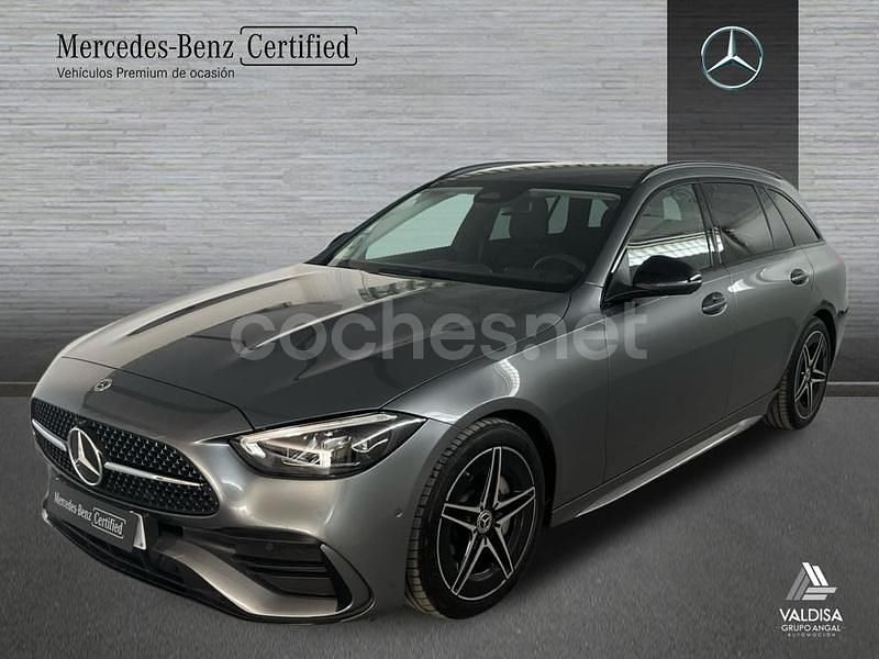 Gris / plata Usado 2024 Mercedes C220 Familiar | 48.500 € (Un poco caro) - Imagen 1/4