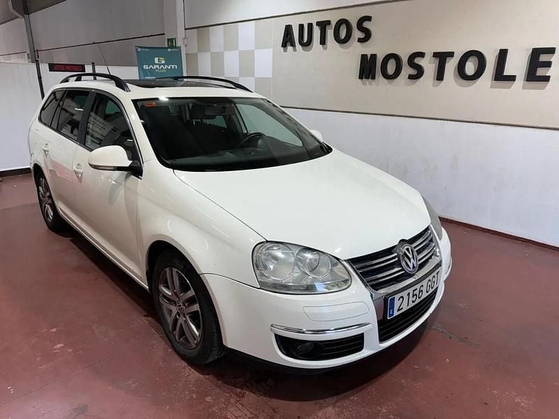 Brugt VW Golf V Advance 105 HK (77 kW) 2008 Hvid Stationcar