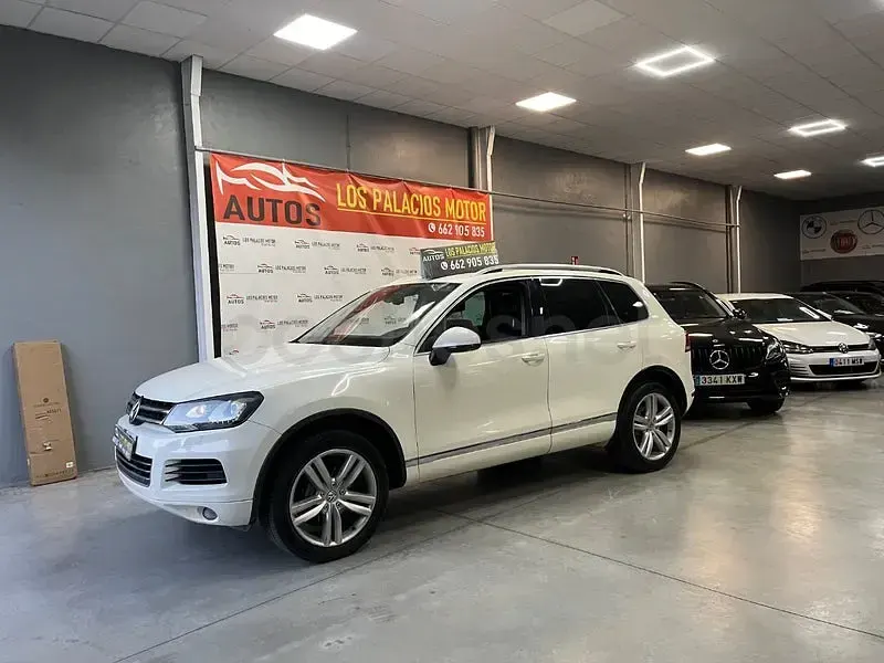 Usado VW Touareg 245 CV (180 kW) 2012 Blanco SUV