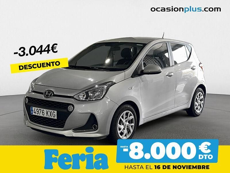 Gris / plata Usado 2019 Hyundai i10 Utilitario | 9290 € (Buen precio) - Imagen 1/4