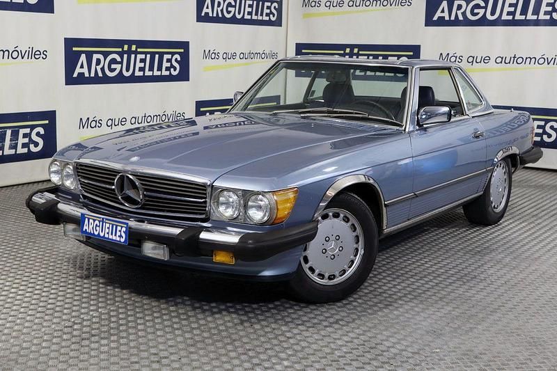 Usado Mercedes 560 166 kW (227 CV) 1987 Azul metalizado