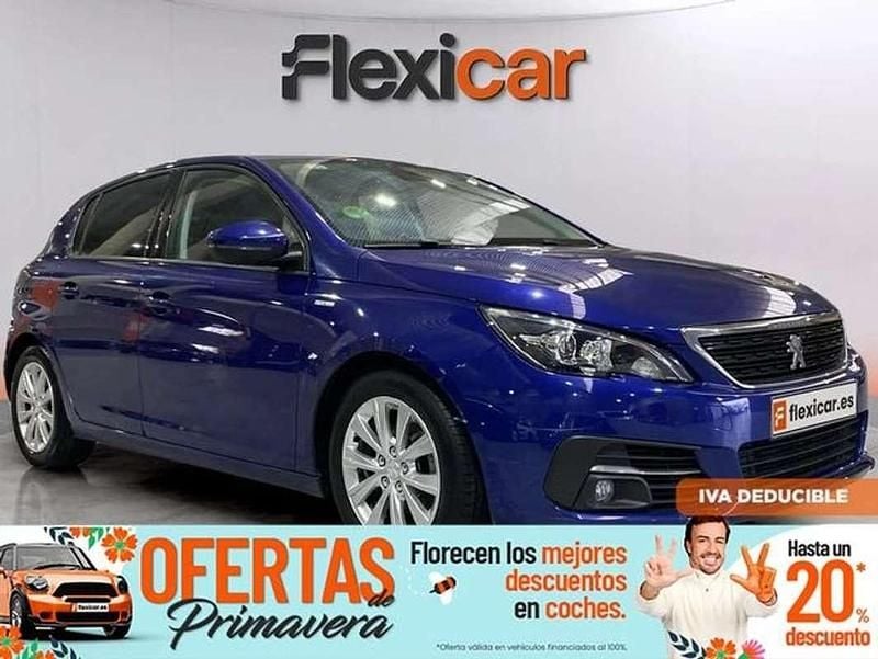Usado Peugeot 308 SW Allure 131 CV (96 kW) 2020 Azul Familiar