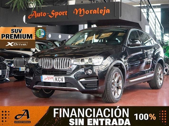 Negro Usado 2017 BMW X4 Sport Line SUV | 20.900 € (Precio justo) - Imagen 1/4